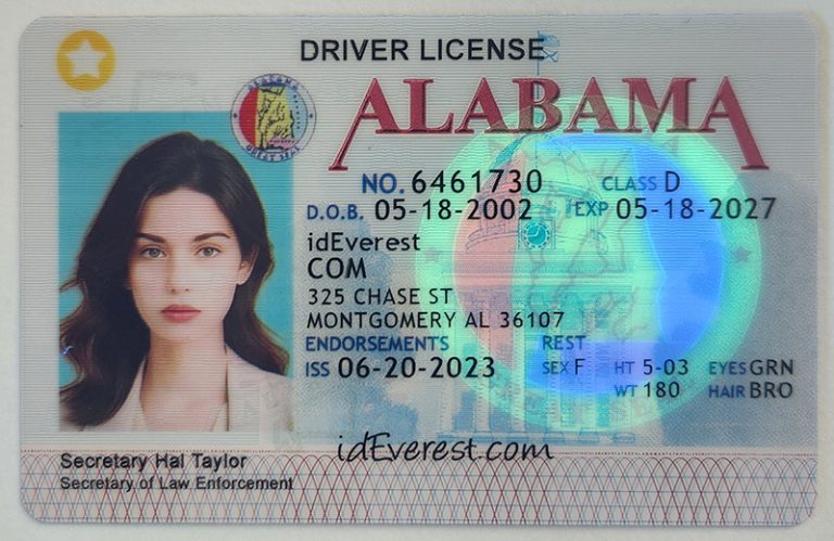 Alabama Fake ID