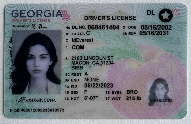 Georgia Fake ID Official Fake ID Making 